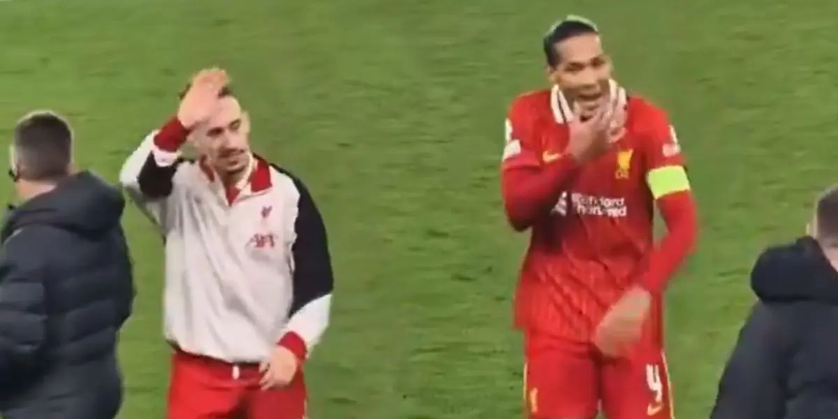 The five words Van Dijk said to Liverpool teammate after UCL thrashing