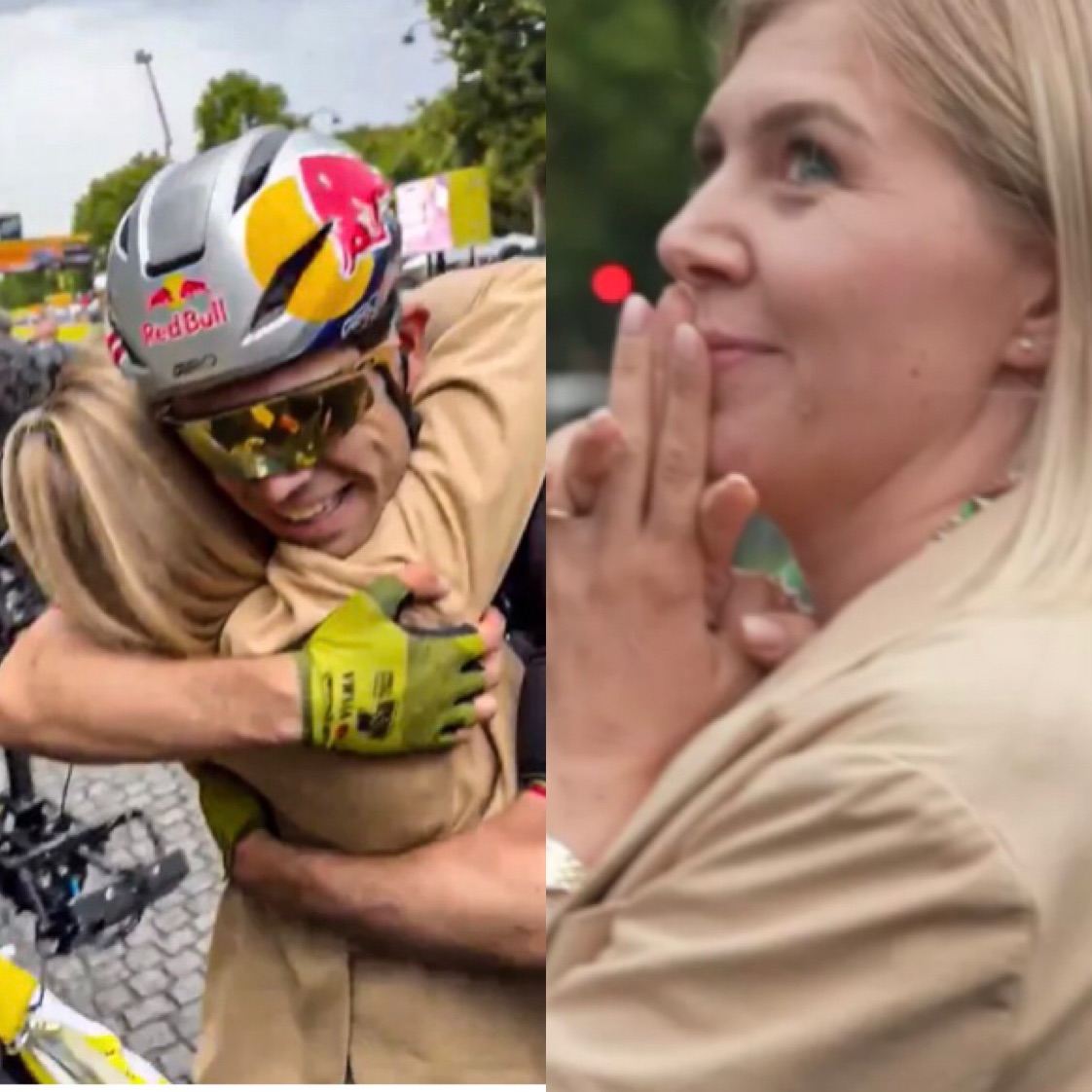 Wat Sarah De Bie viert met haar man Wout van Aert: Een triomf vol emoties in Parijs