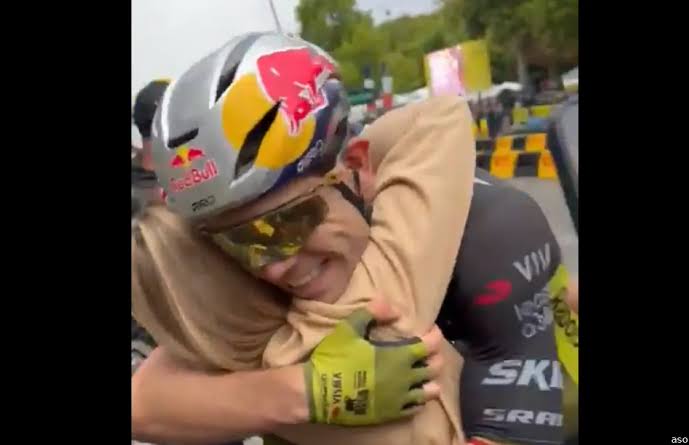 Wout Van Aert Congratulates His Wife for Unwavering………
